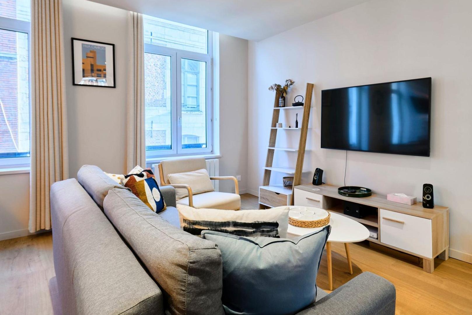 Apartment With Parking In The Heart Of Old Lille Luaran gambar