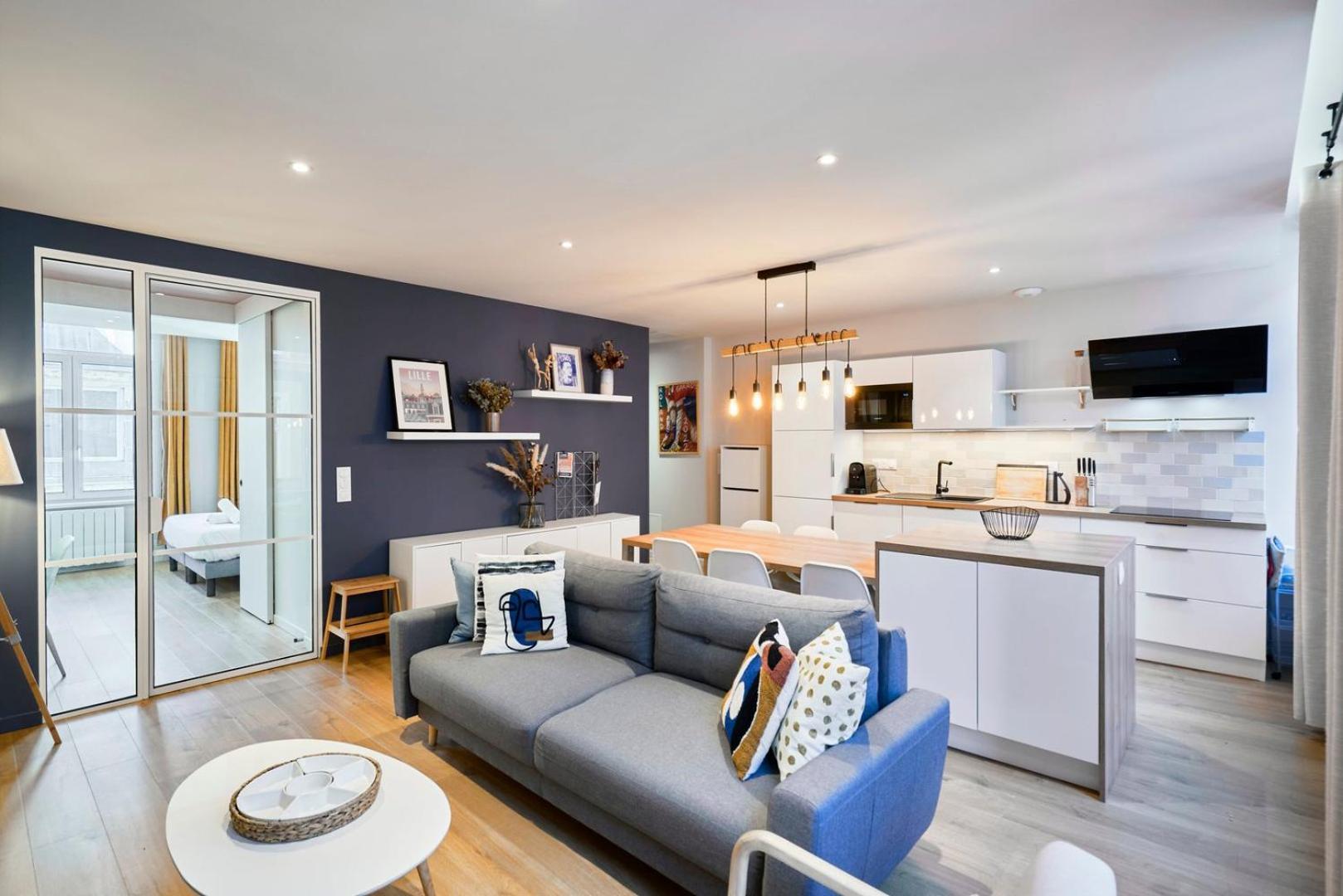 Apartment With Parking In The Heart Of Old Lille Luaran gambar